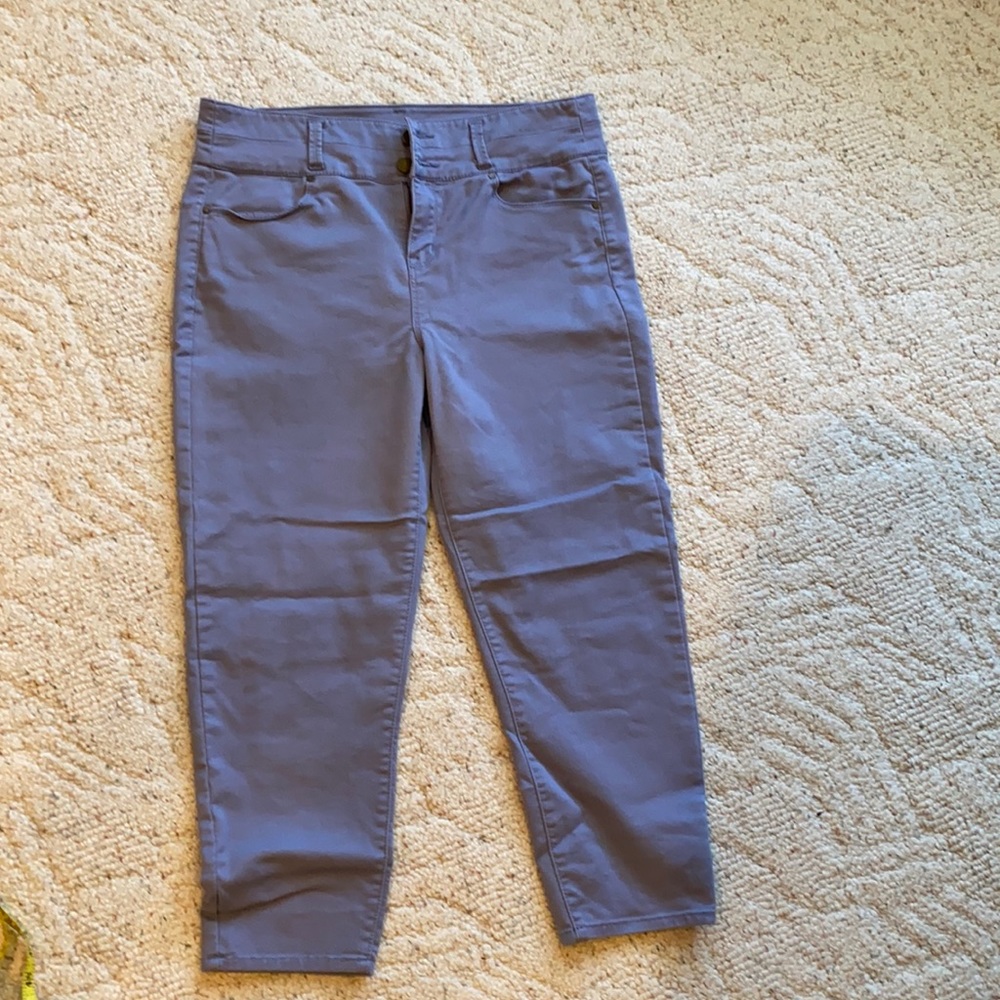 Cropped jeans (lavender)